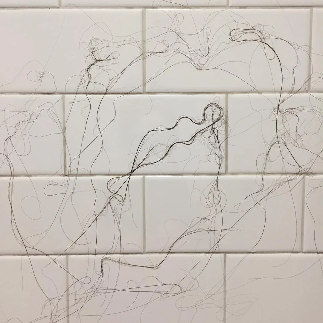 This image reminded me of Botticelli's  Venus, so I titled it "Botticelli babe".