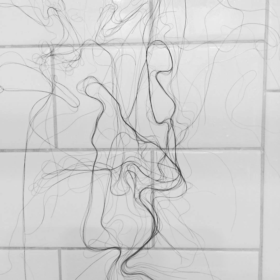 "Untitled"       The first piece I ever did. 
What do you see in this?