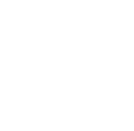 Geometric drawing of an outline square with sections divided by vertical, horizontal, and diagonal lines.