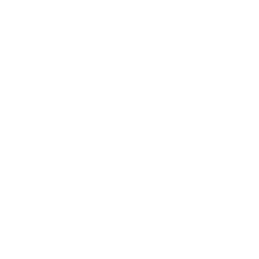 Geometric drawing of an outline square with sections divided by vertical, horizontal, and half circle lines.