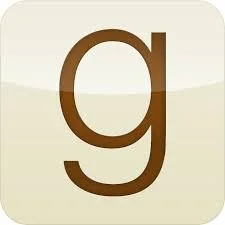 Letter g logo with a beige and light brown background