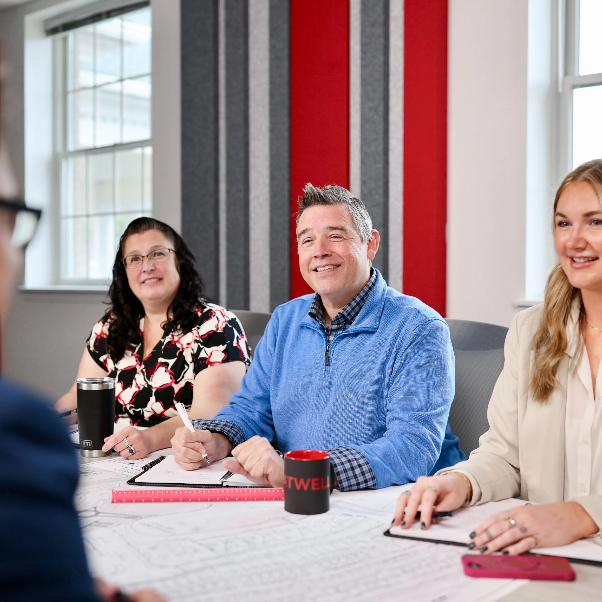 When your workspace reflects who you are, every corner tells a story worth telling.

Atwell's Mitchellville, Maryland office is home to a team of consulting, engineering, and construction professionals committed to delivering bold, creative solutions