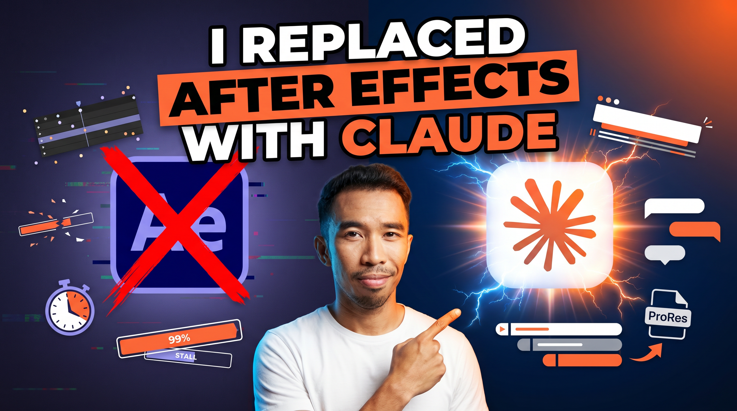 How to Create Motion Graphics &amp; Animation With Claude Code (Full Workflow)