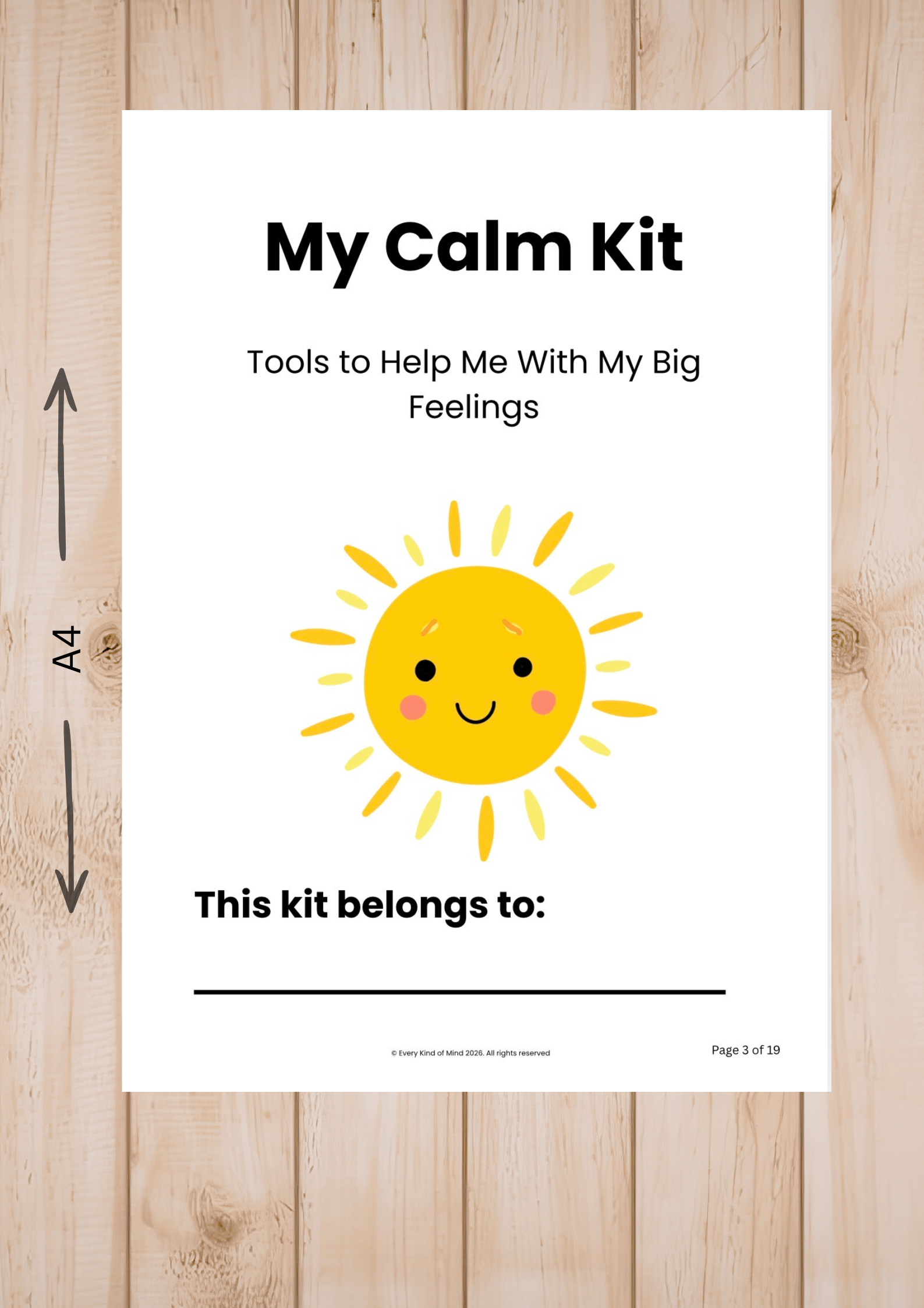 My Calm Kit: Tools for Children Who Experience Big Emotions