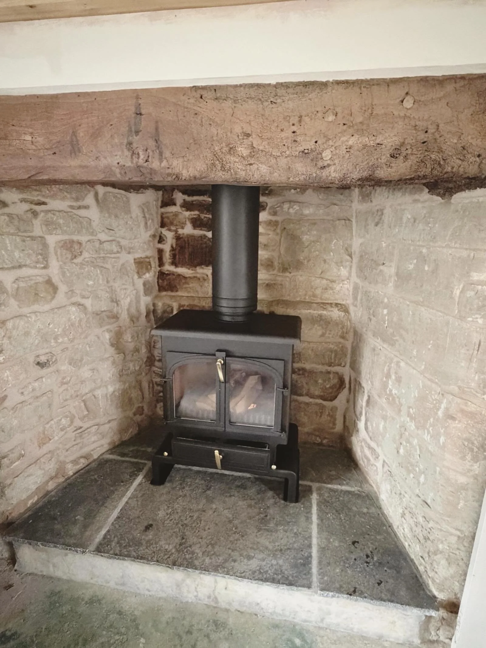 This huge beautiful beast will be keeping guests cosy in the Drawing room next winter. This room is so close to completion. We can&rsquo;t wait!