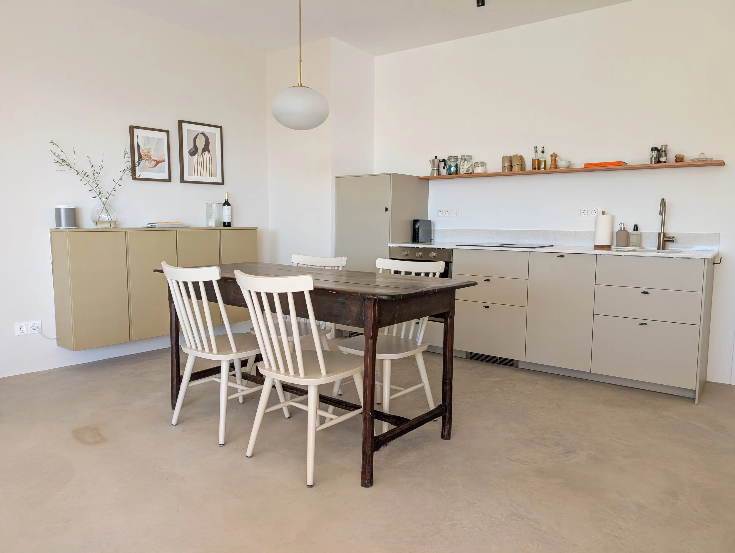 Compleet uitgeruste keuken appartement