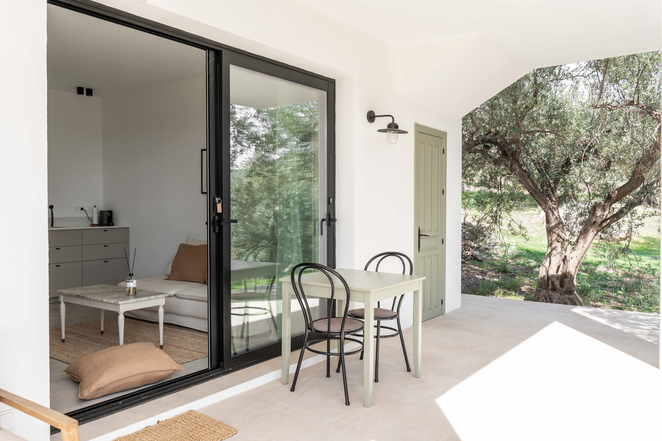 Terras veranda studio 