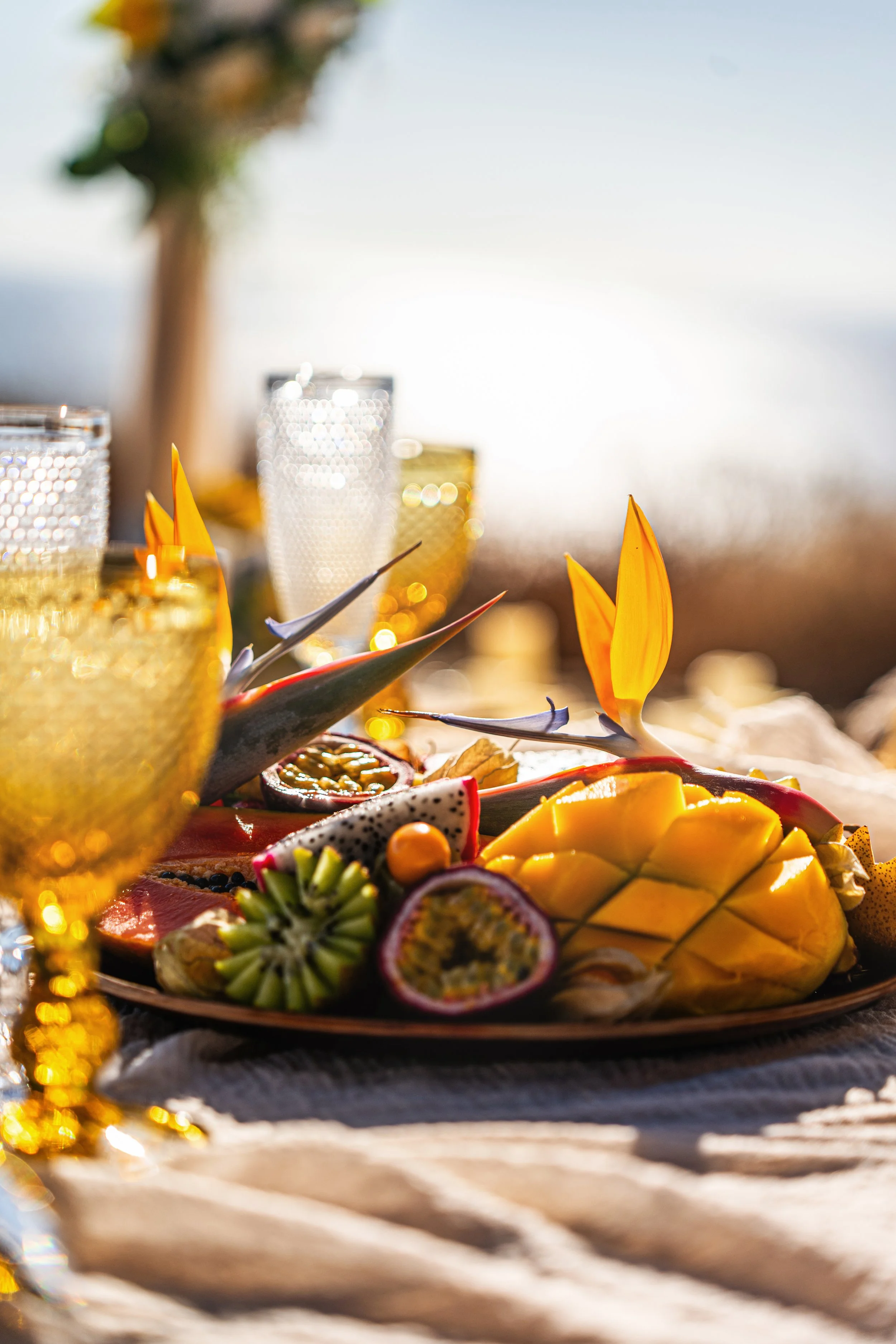 luxury picnic table madeira funchal styled by making memories madeira