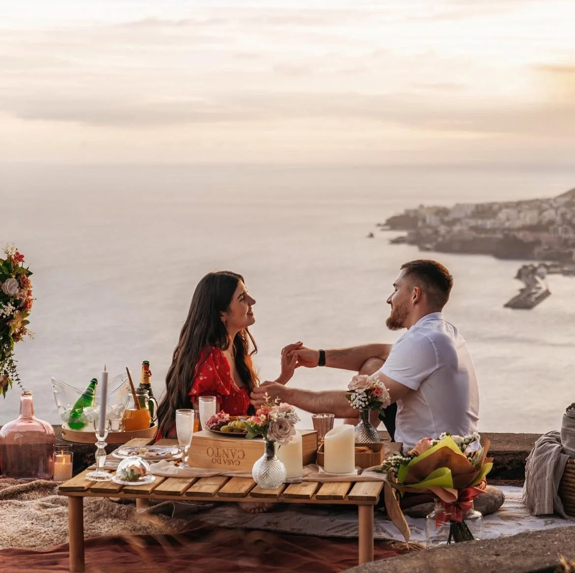 romantic surprise proposal picnic funchal madeira