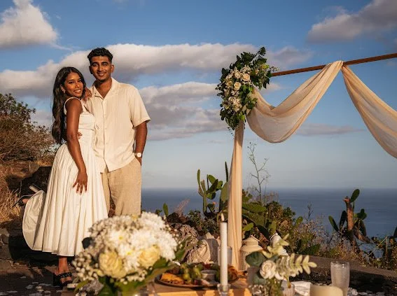 luxury intimate destination elopement madeira