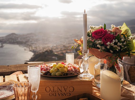 luxury proposal picnic setup madeira funchal planned by making memories madeira