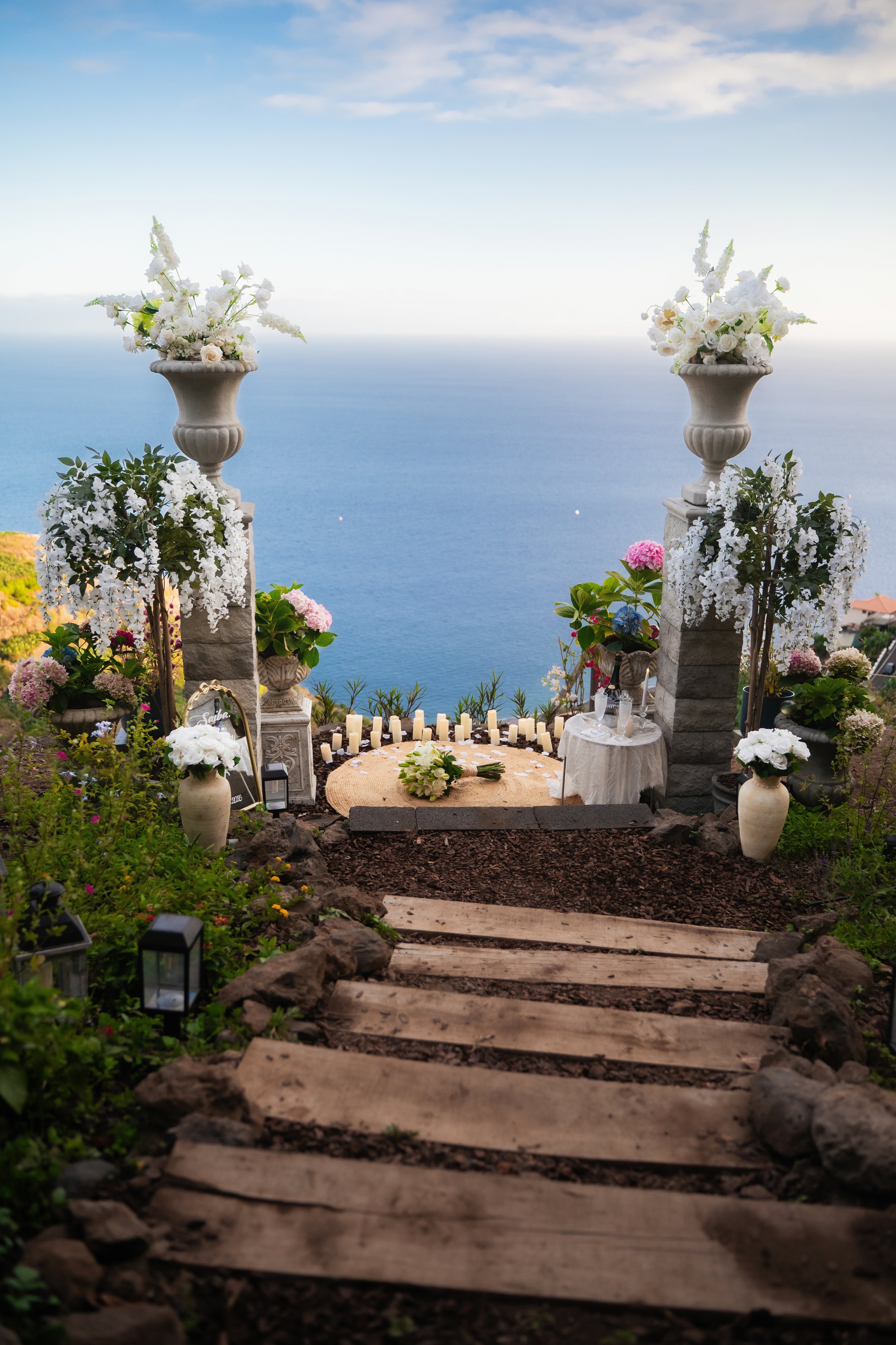 best kept secret proposal spot madeira the cliffside orchard