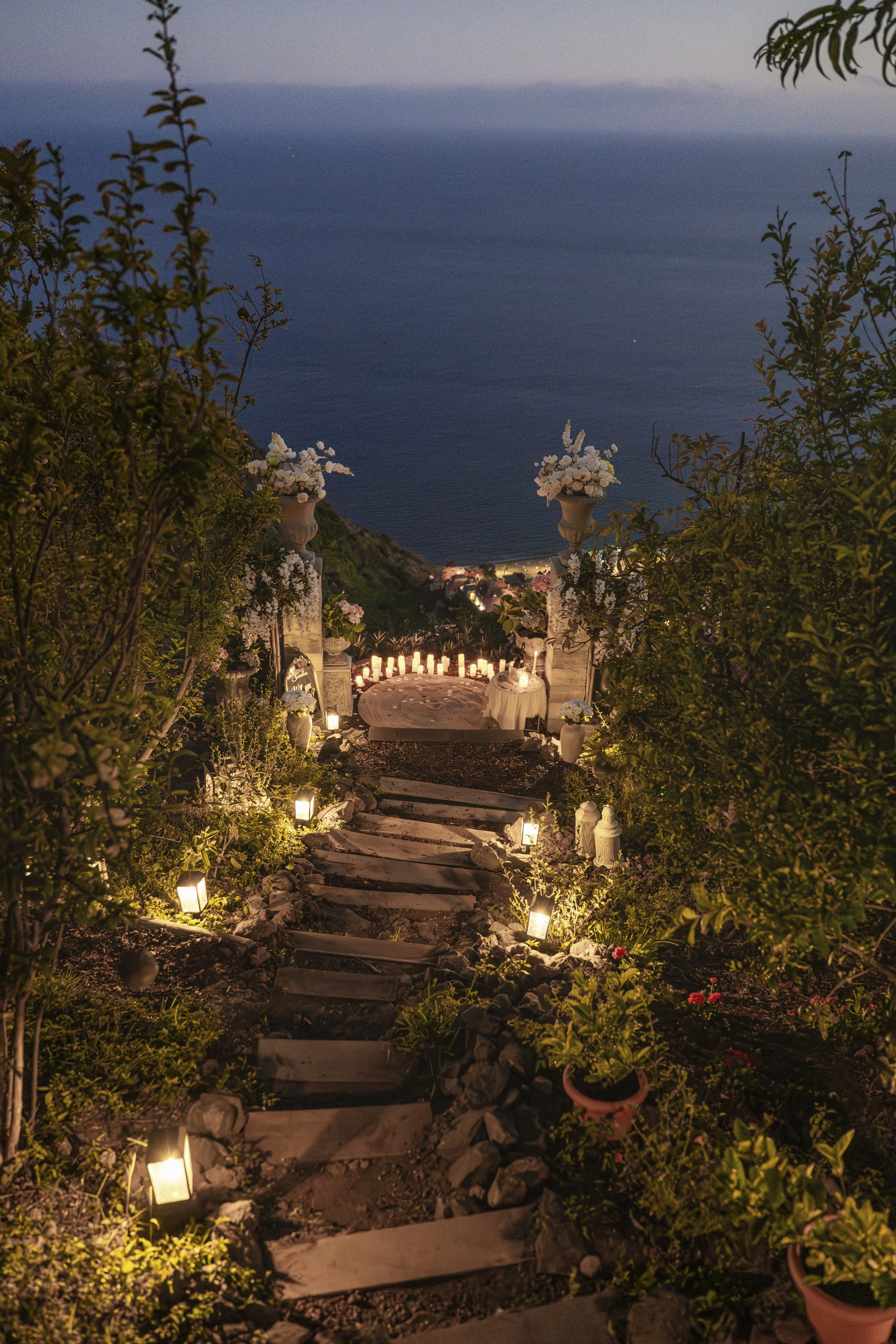 the cliffside orchard madeira at night iconic focal point ocean view