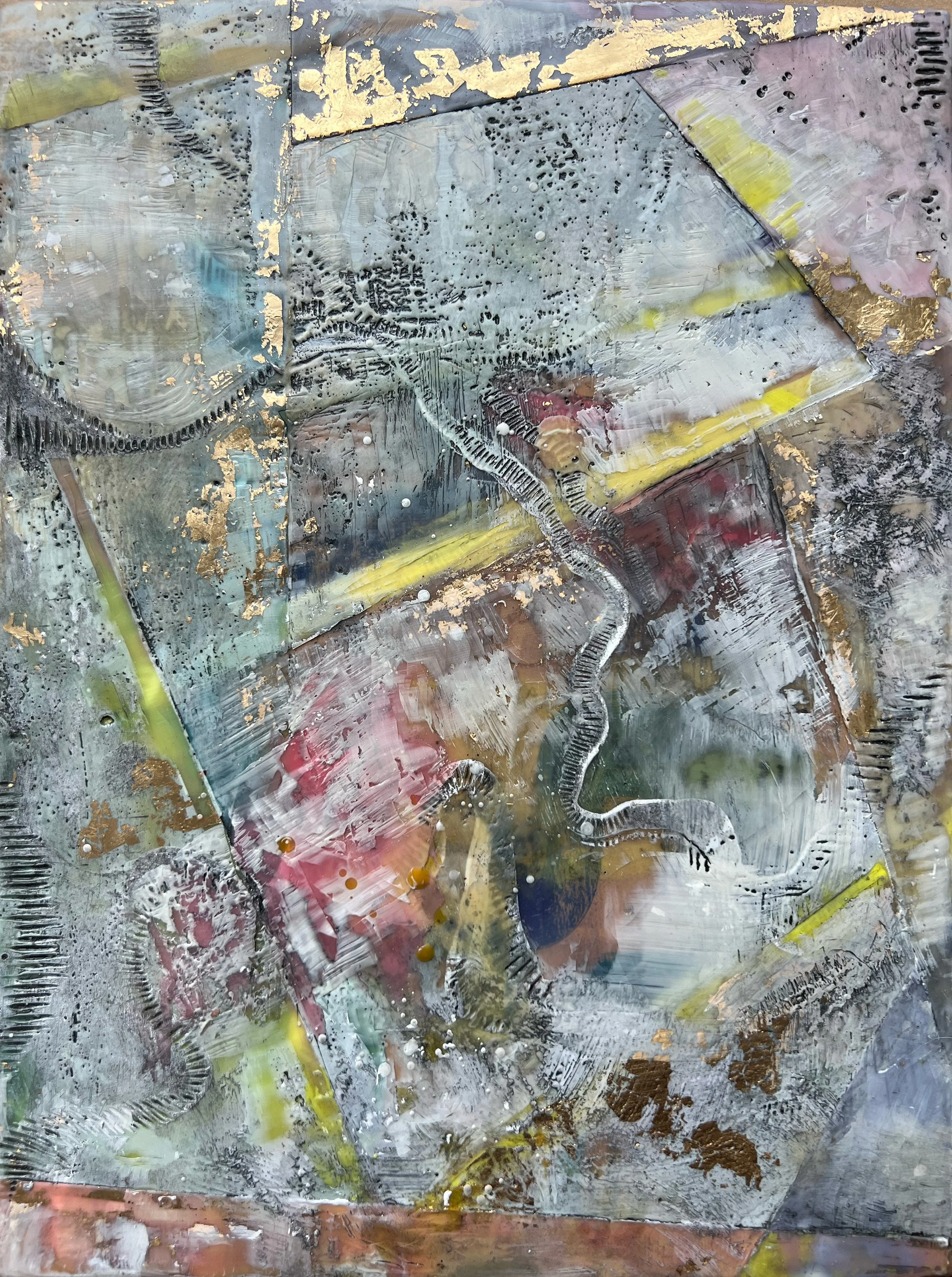 The Rain Fell, 12 x 10”, 2024
