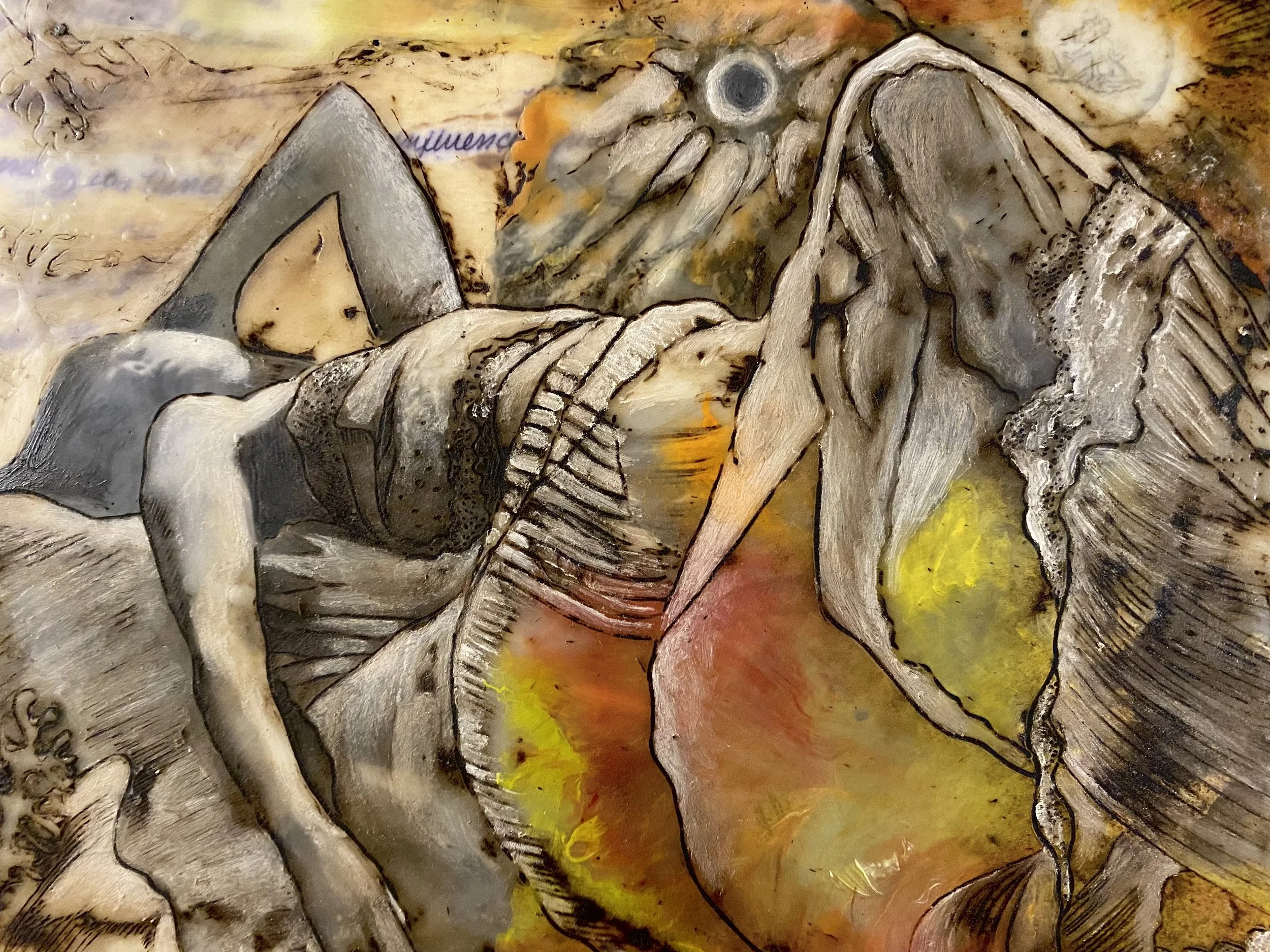 Warmth, 8 x 10”, 2022
