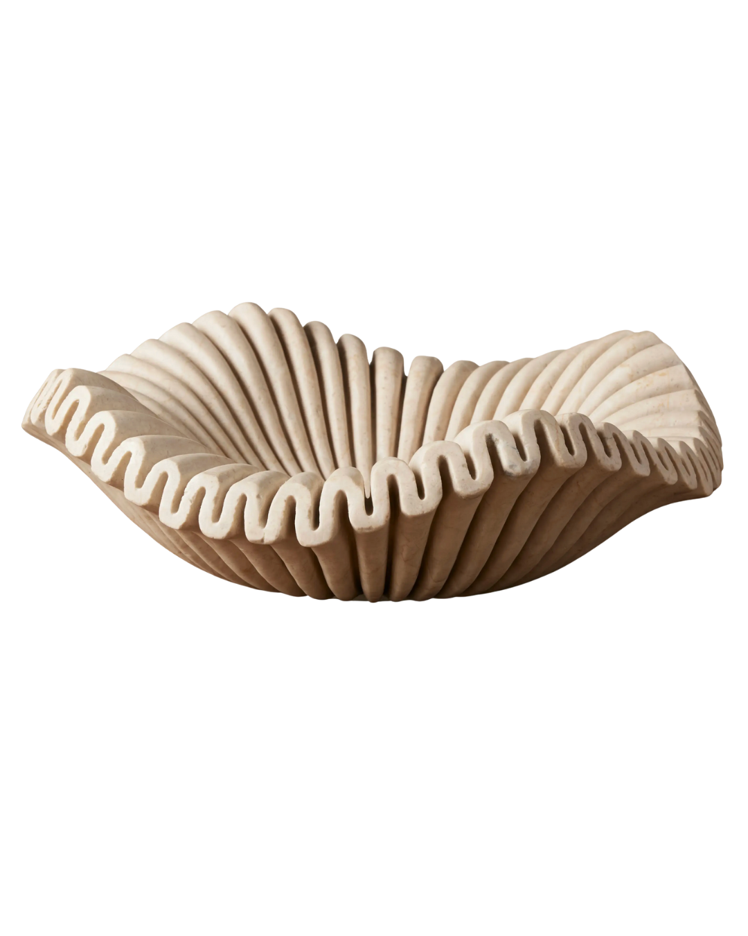 Ruffle Marble Bowl