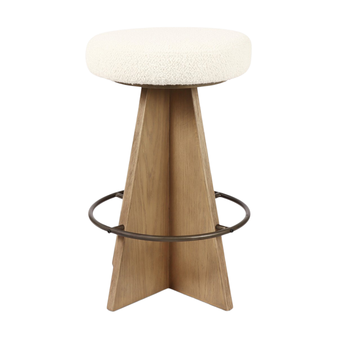 boucle barstool
