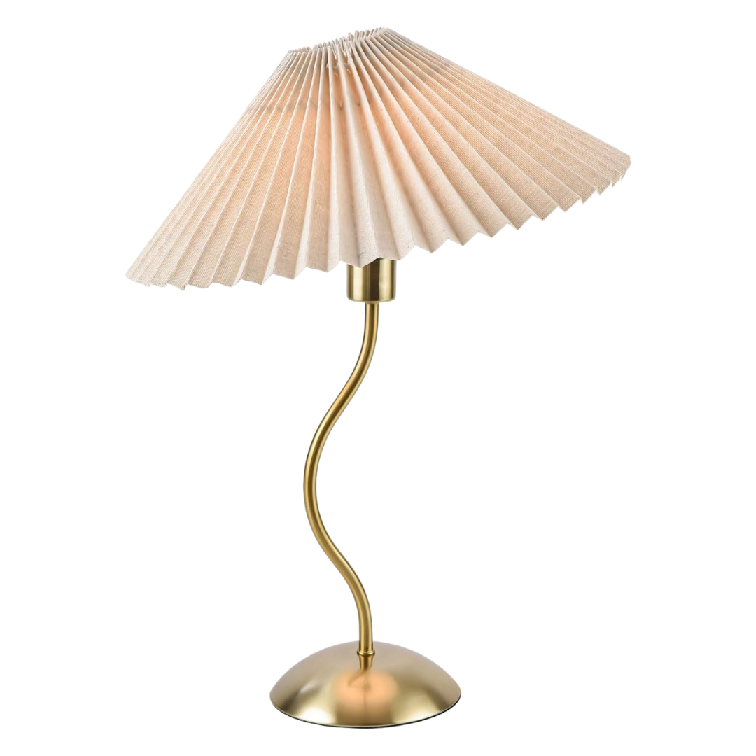 wavy table lamp