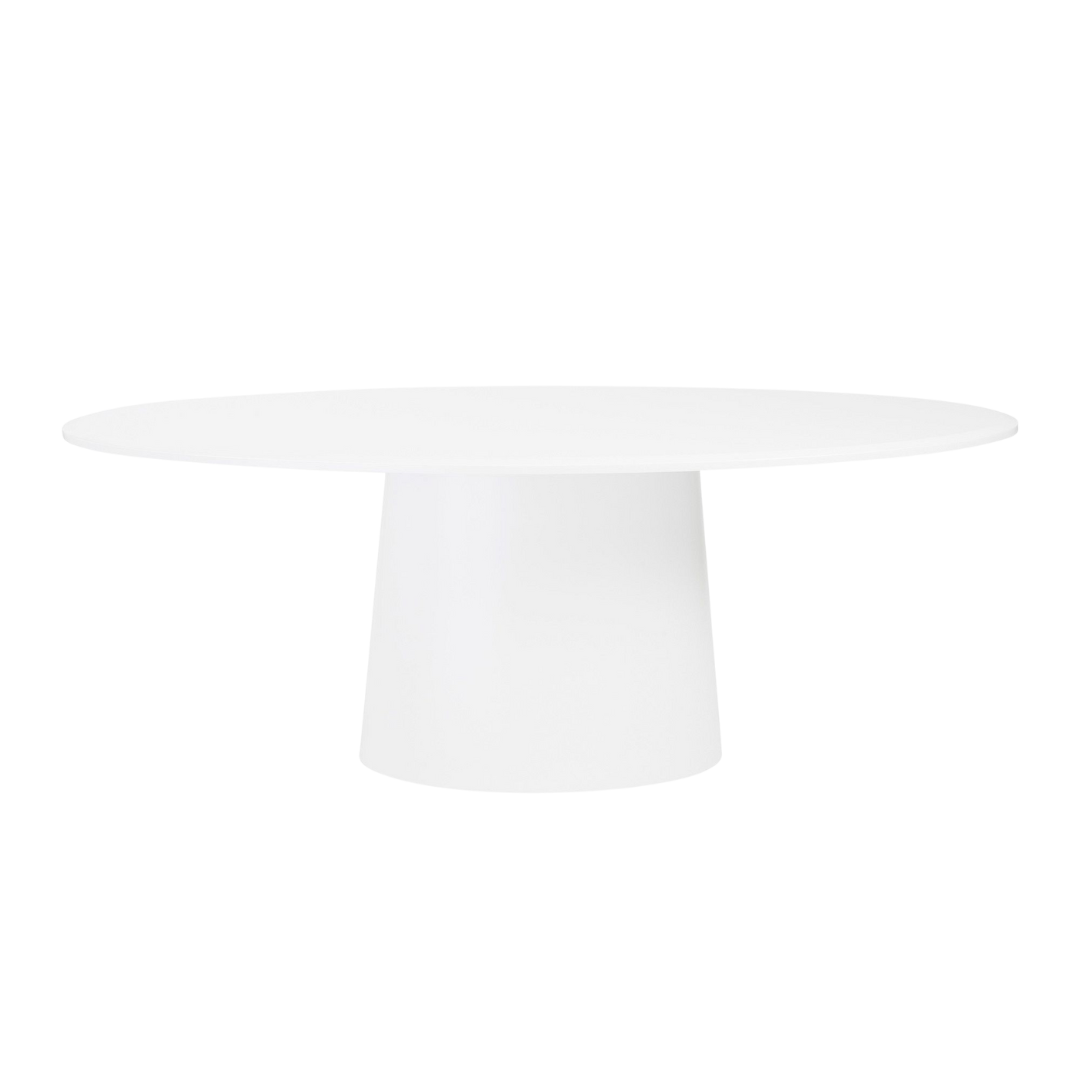 oval dining table