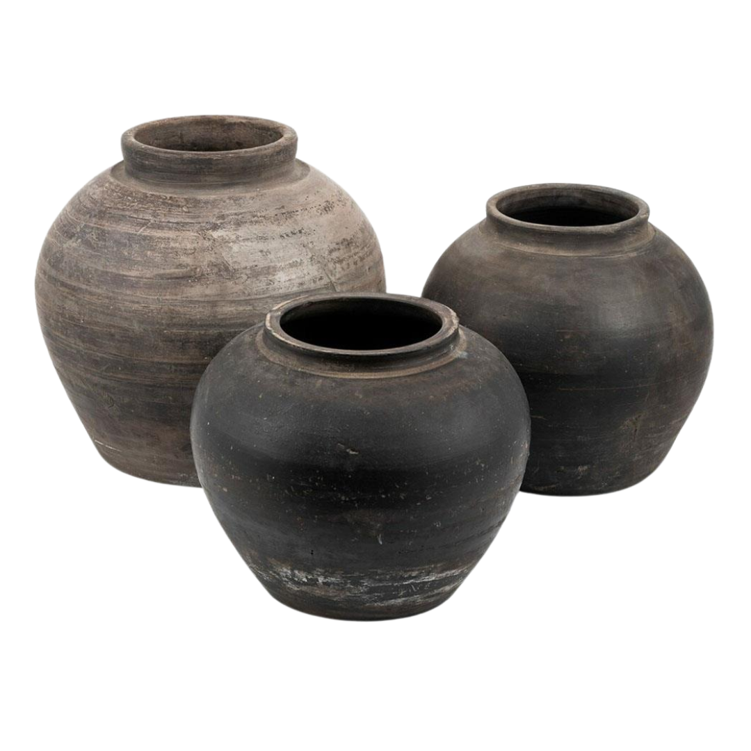 vintage water pots