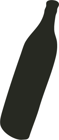 Silhouette of a wine bottle