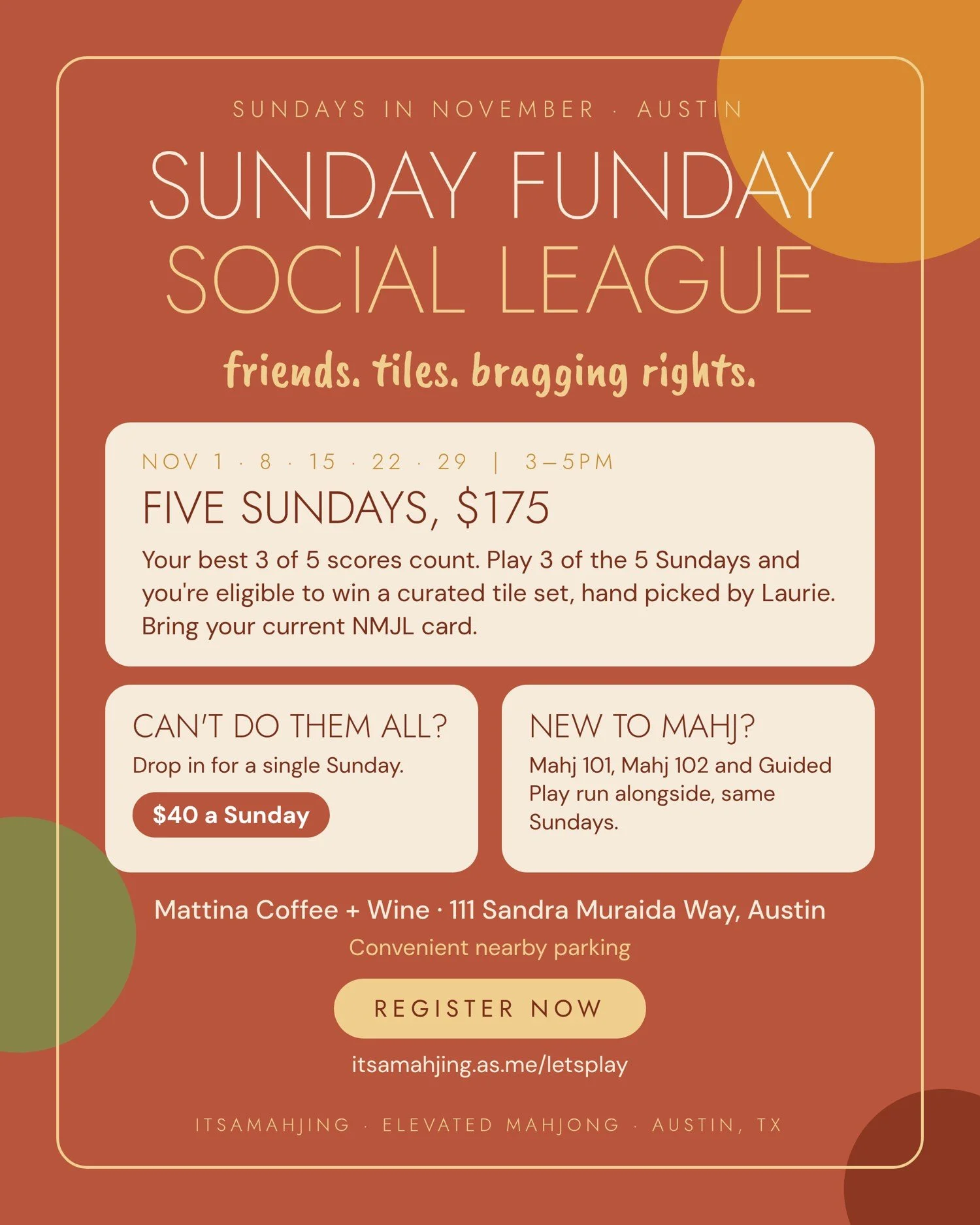 Sunday Social League