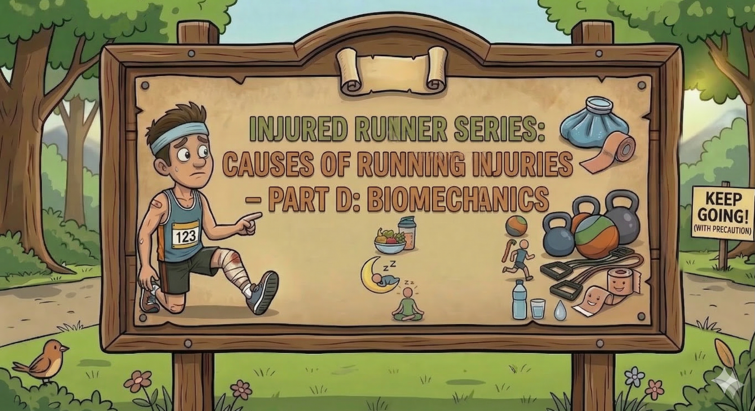 Injured runner series: causes of running injuries - part D: Biomechanics