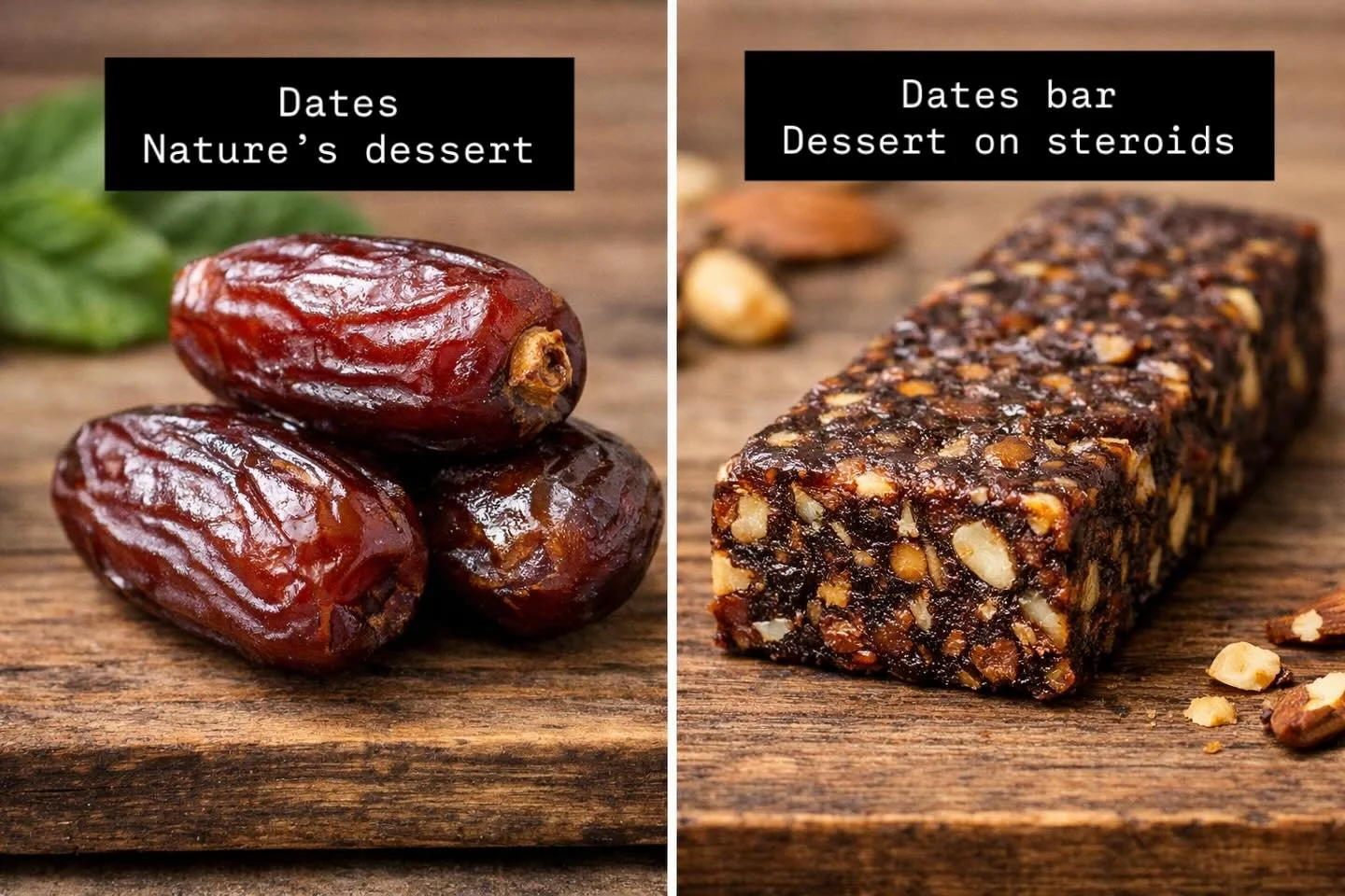 I&rsquo;m considering date-ing when I come out of my break :) 

If I&rsquo;m calling a dates bar &lsquo;dessert on steroids&rsquo;, how might I be thinking about other desserts?! 🍮 🍨 🧁 😅😅

A lot of my clients think about newer ways of making des
