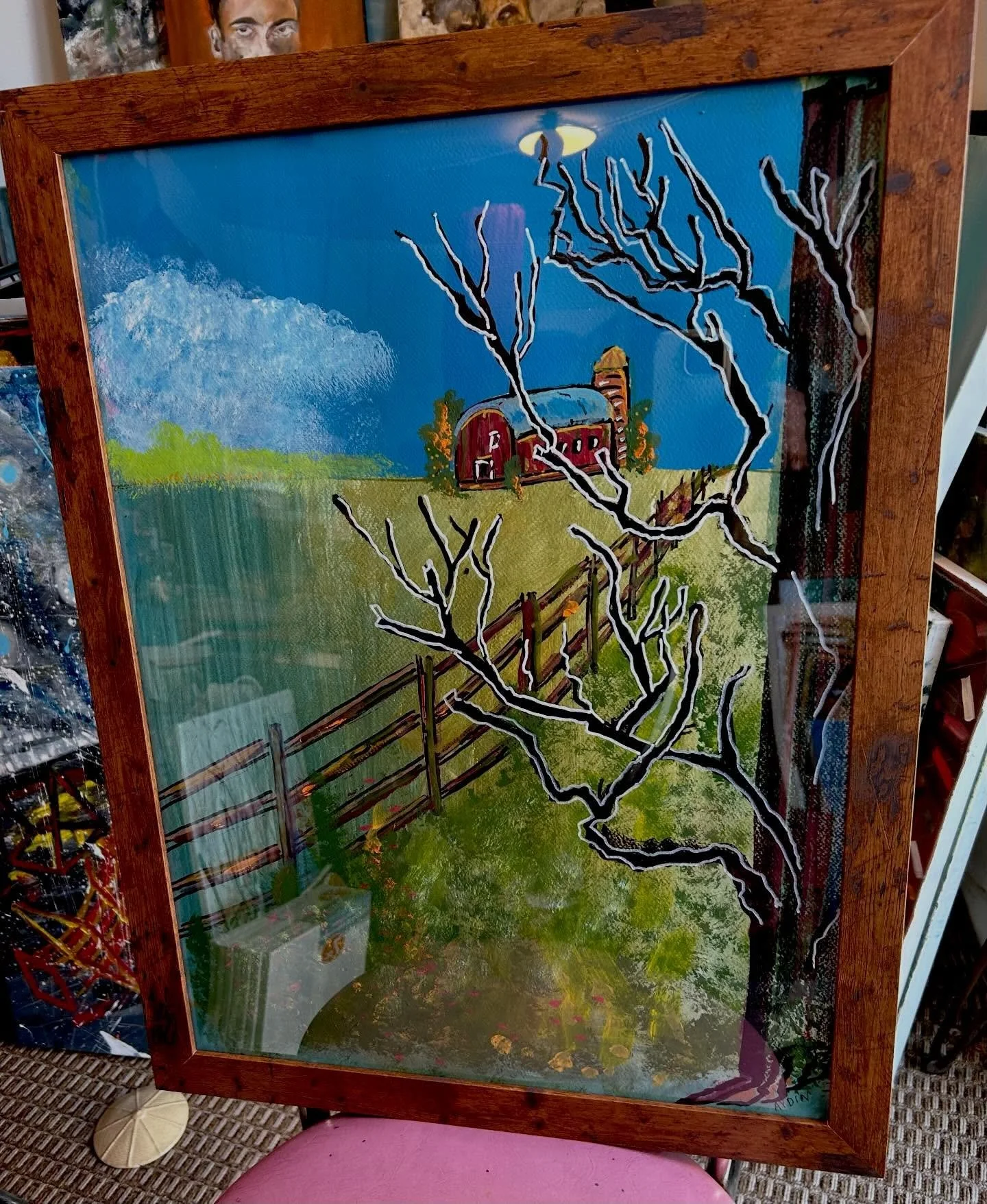 Truly these times for all of us a bit unsettling.
 Art in its simple approachable form is a welcoming addition to where we feel comfort and security in our home.
 Whether single, a couple,  family with kids, empty nesters, widowed, we all search for 