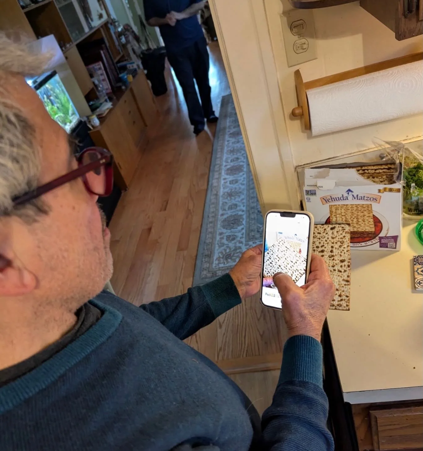 My grandmother in Istanbul use to buy Matzos during Passover my mom remembered, and in Chicago my mom did the same, though neither practice Judaism.
 My grandmother who was from Tekirdağ, where there was a large Jewish community, tailors, in my memor