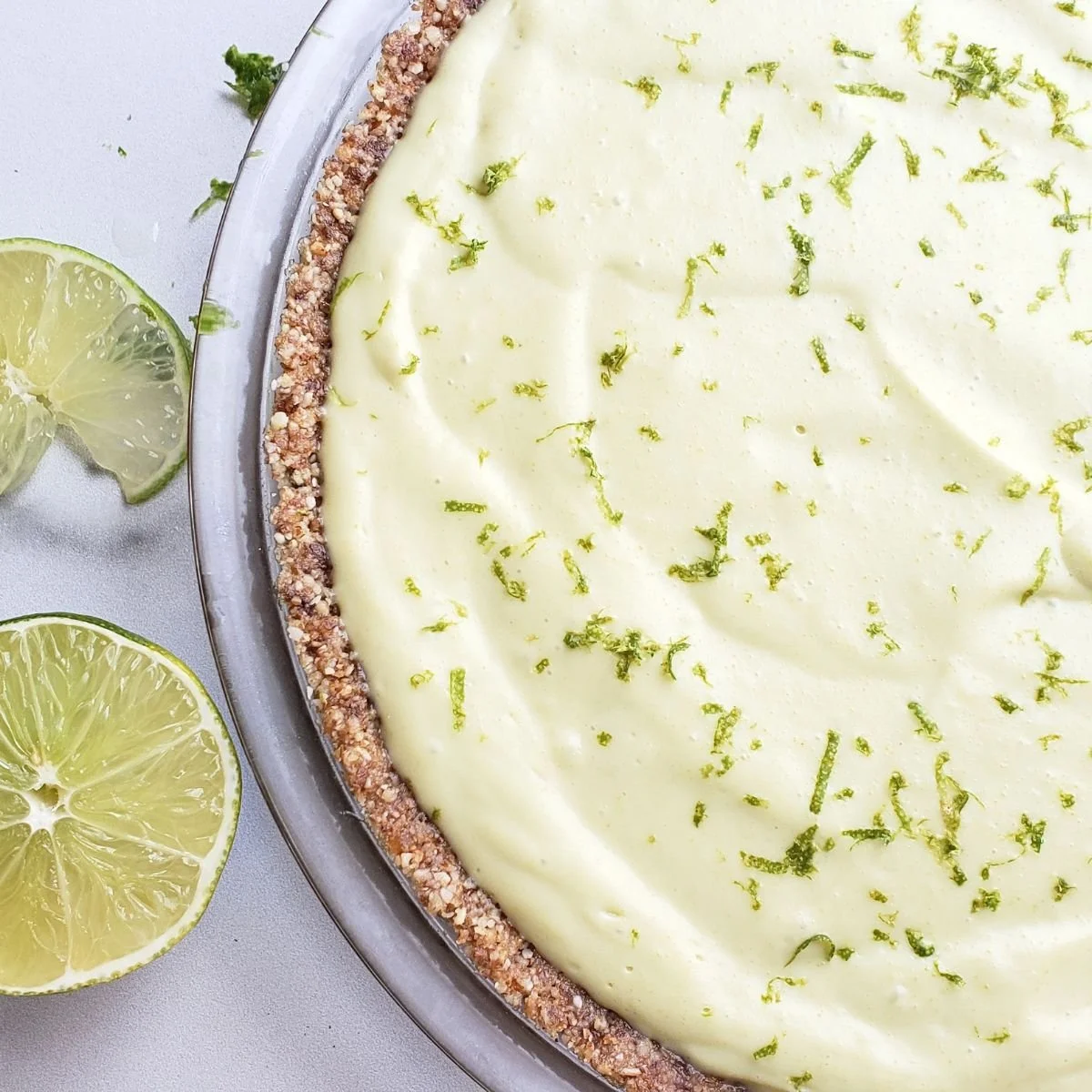 Creamy Vegan Lime Cheesecake