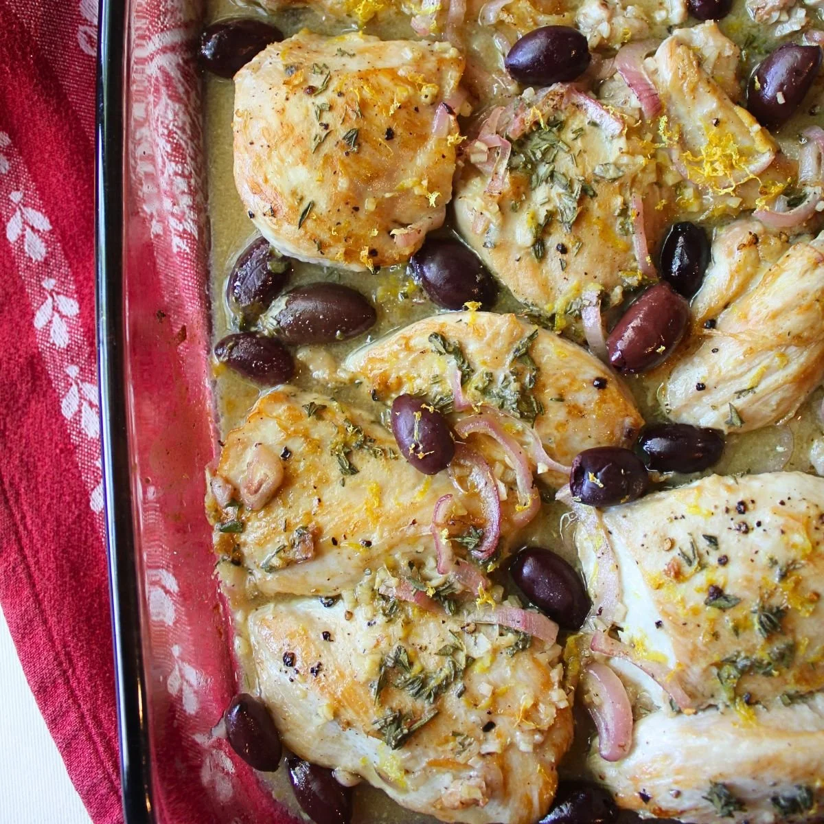 Kalamata Lemon Chicken