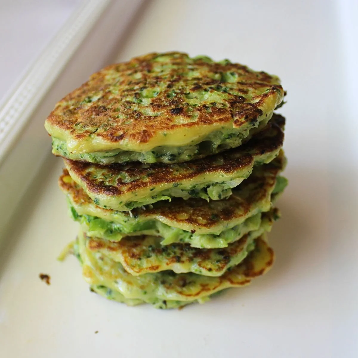 Broccoli and Zucchini Fritters 