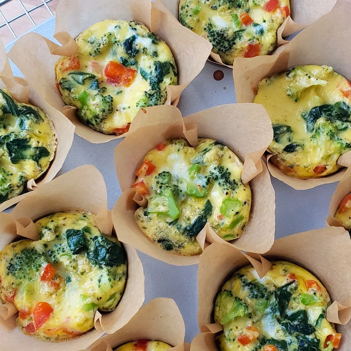 dairy free frittata muffins