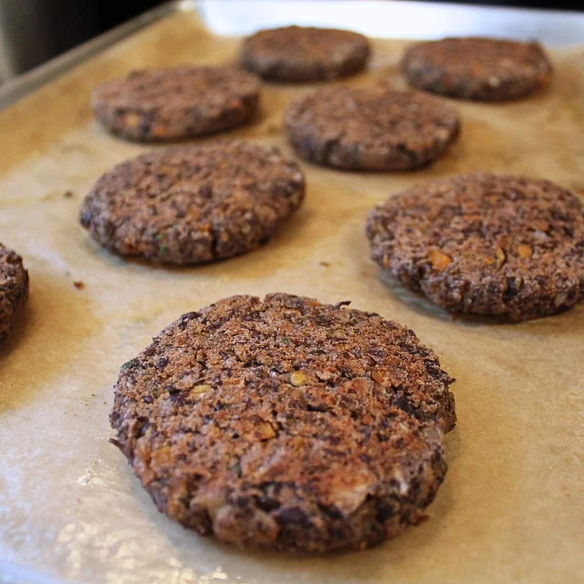 Black Bean and Lentil Cakes