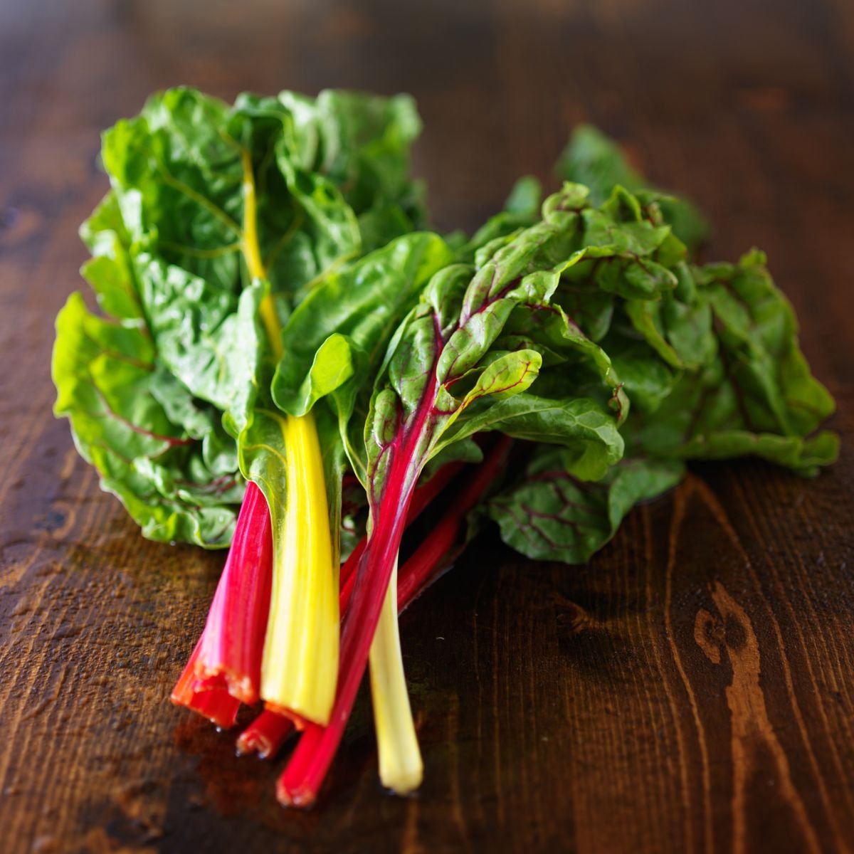swiss chard leaves