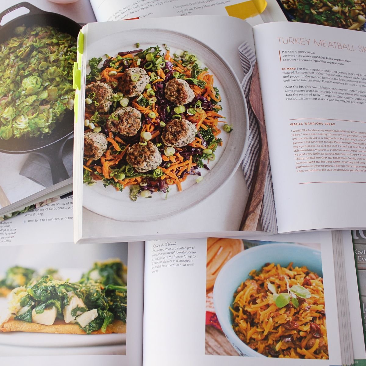 Top Cookbooks for Following the Wahls Protocol