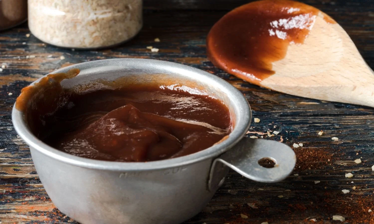 homemade bbq sauce in bowl