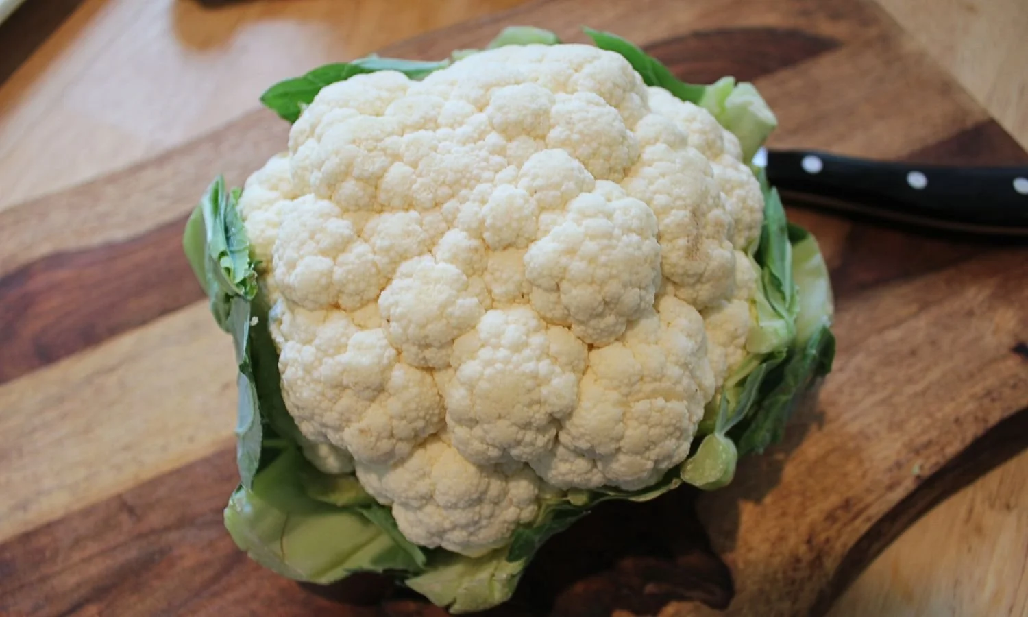 head of cauliflower