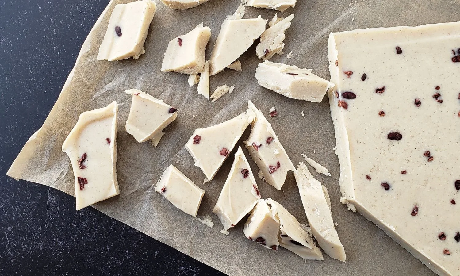 macadamia coconut bark pieces