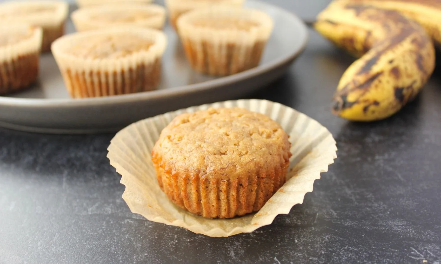 gluten free banana muffin unwrapped