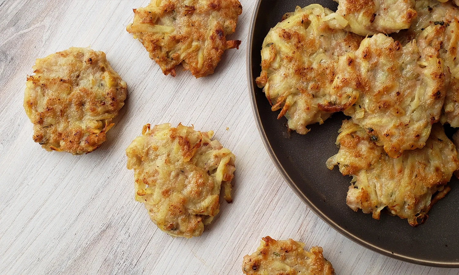 chicken hashbrown fritters