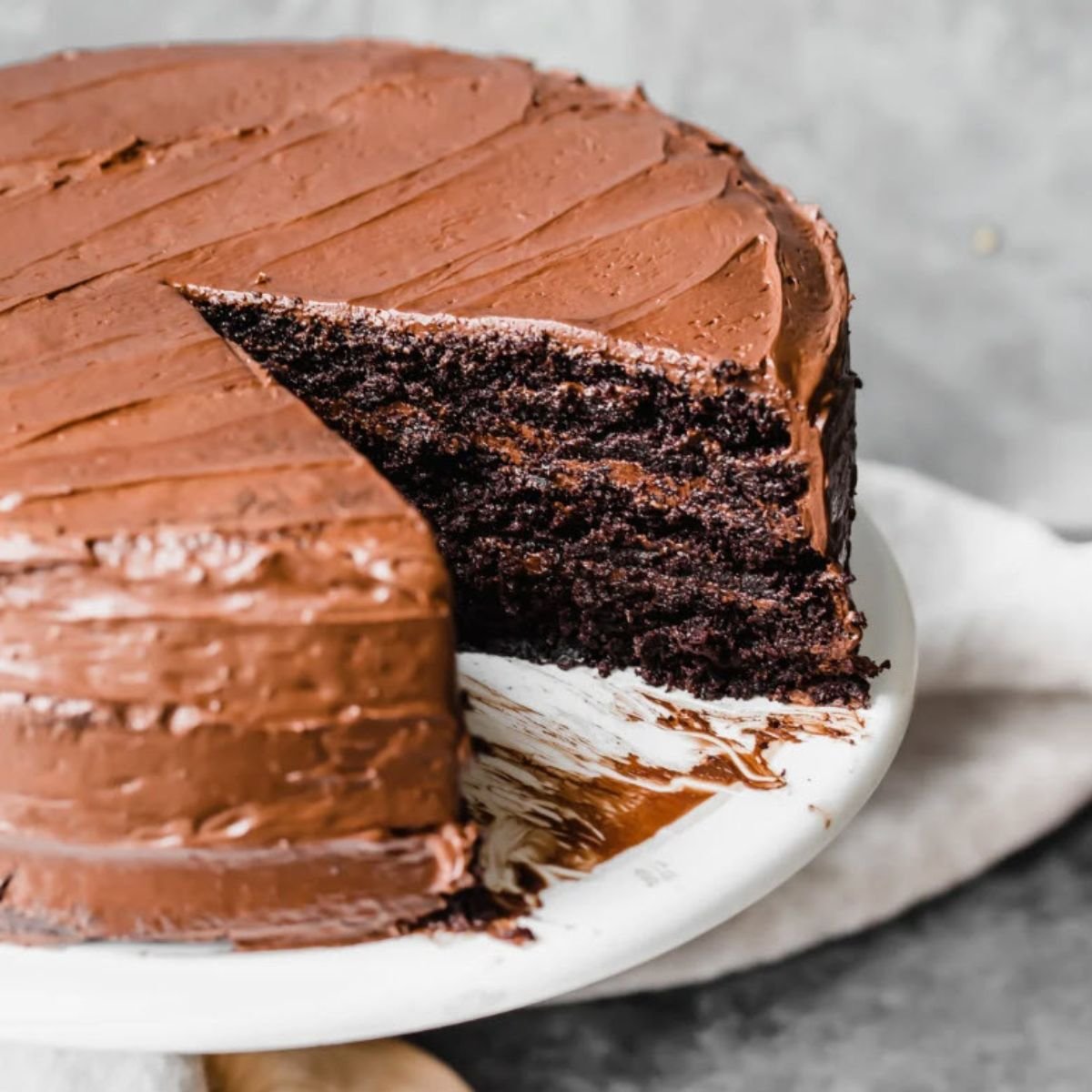 paleo chocolate cake recipe from ambitious kitchen