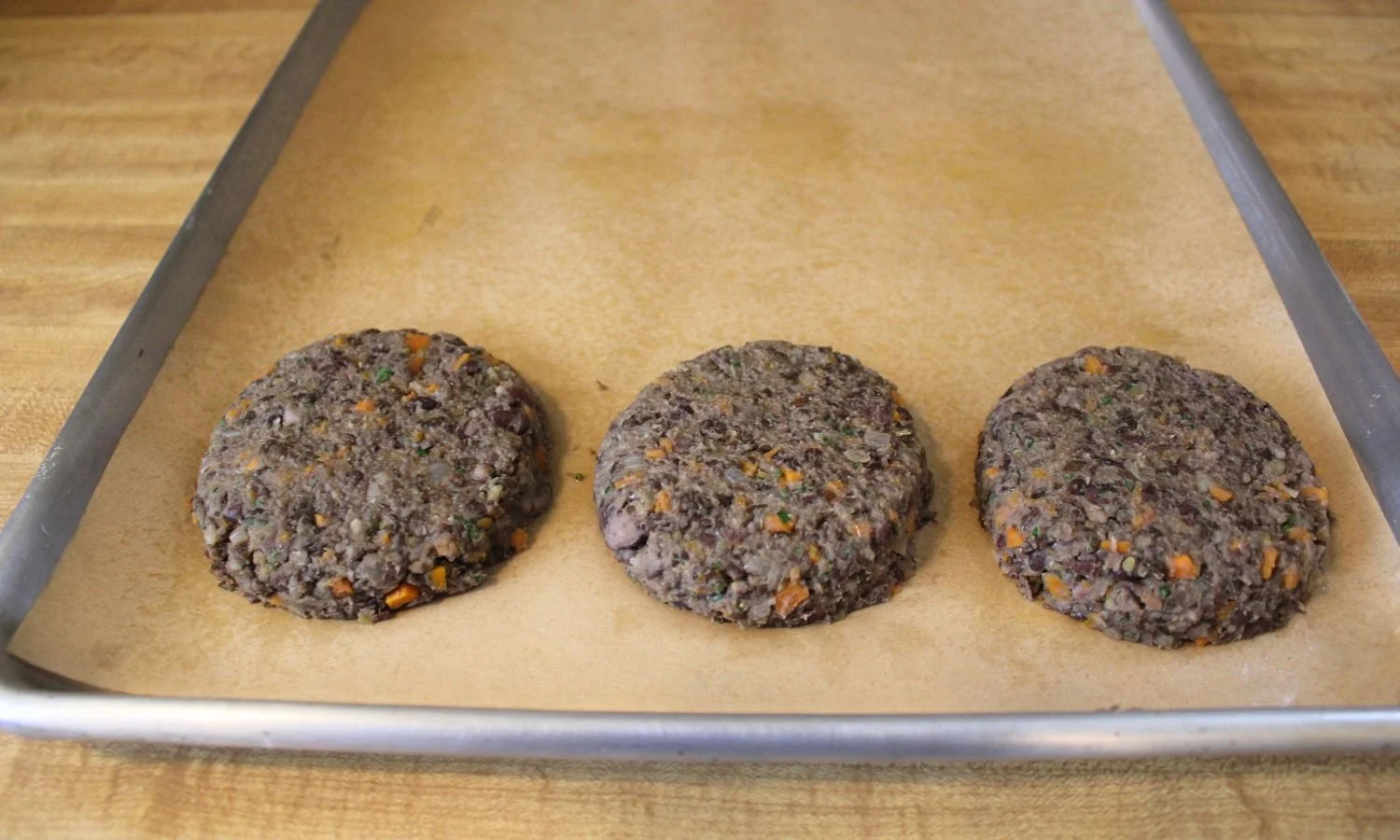 black bean and lentil cakes