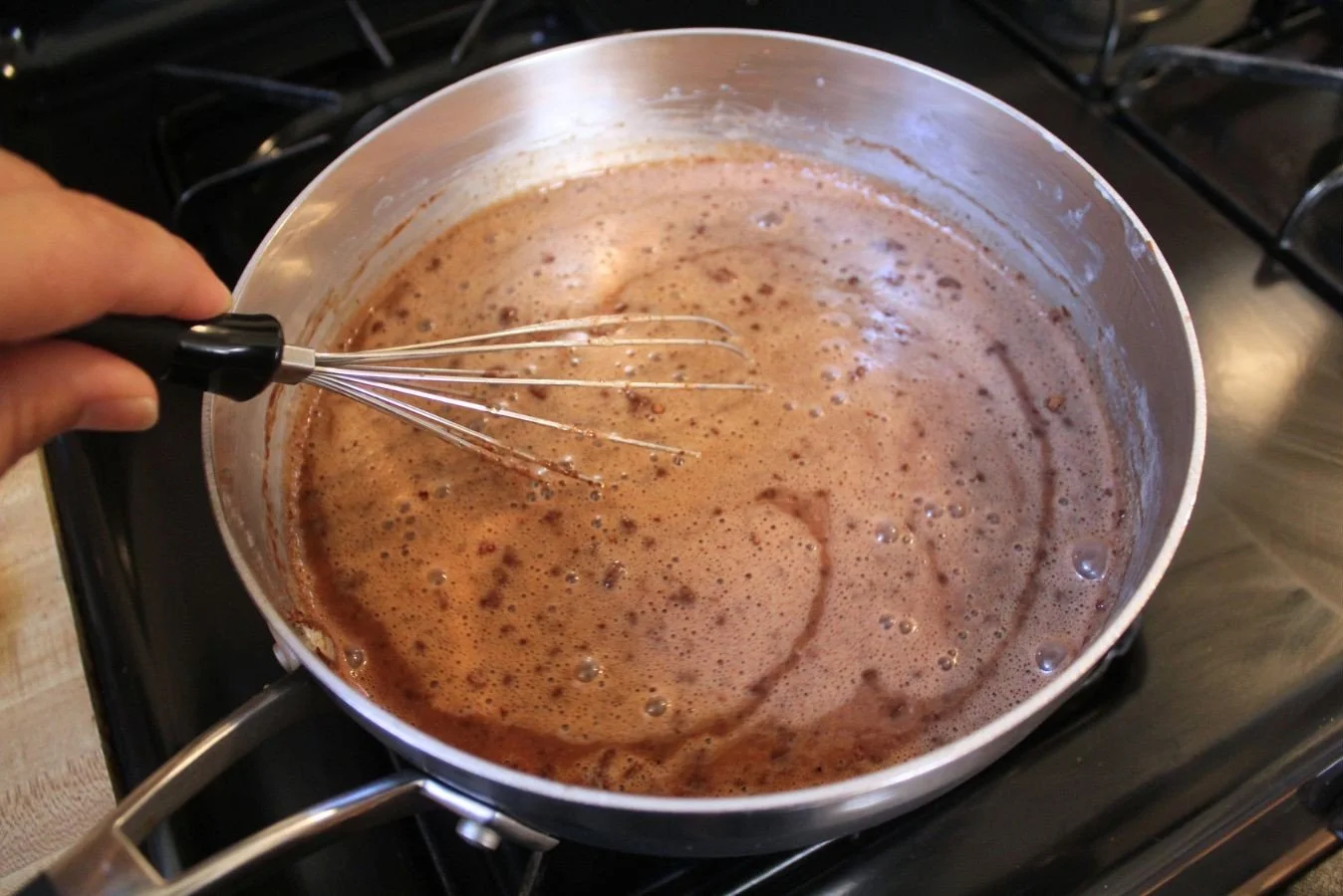 heating dairy free chocolate pudding mix