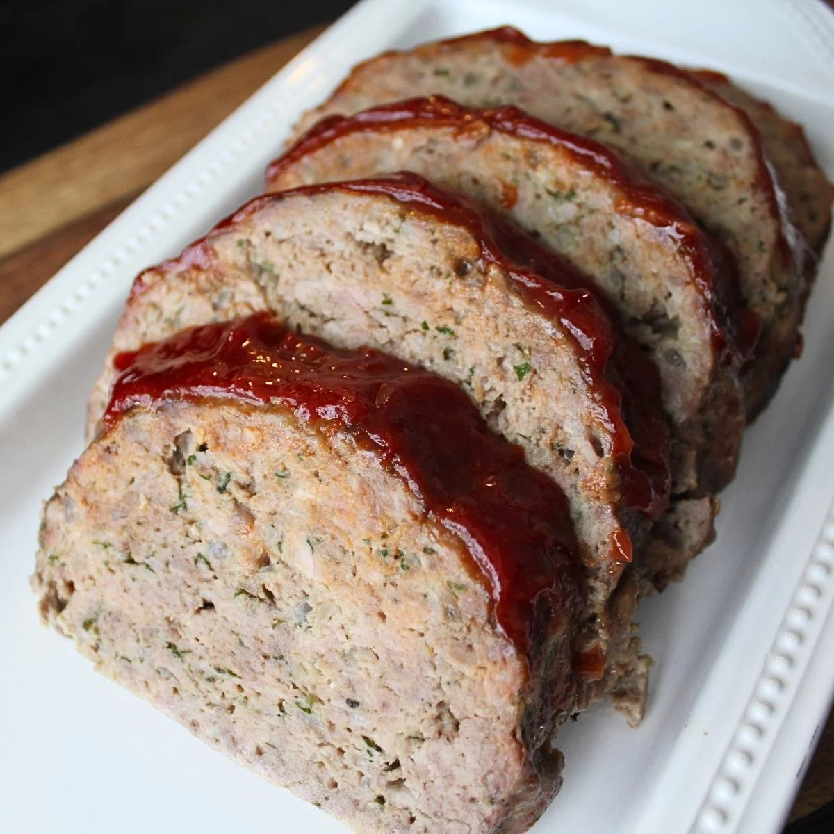gluten free meatloaf sliced
