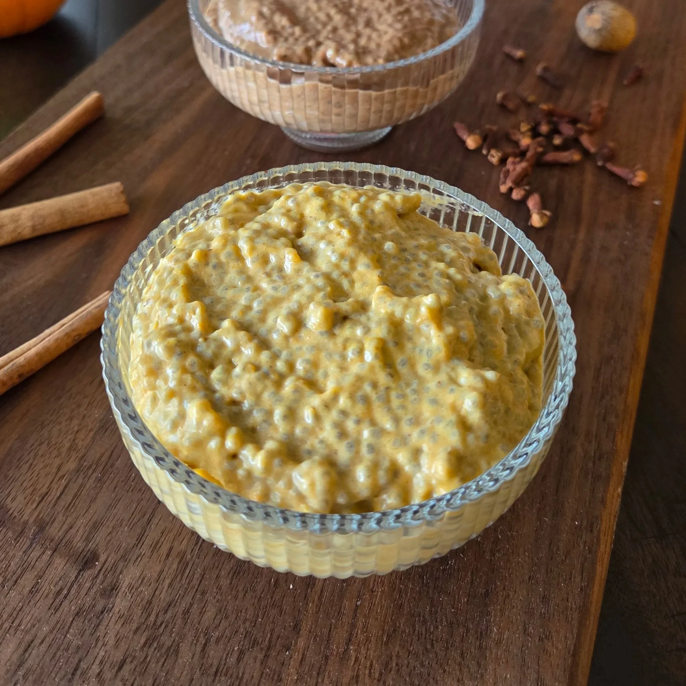 pumpkin spice chia pudding