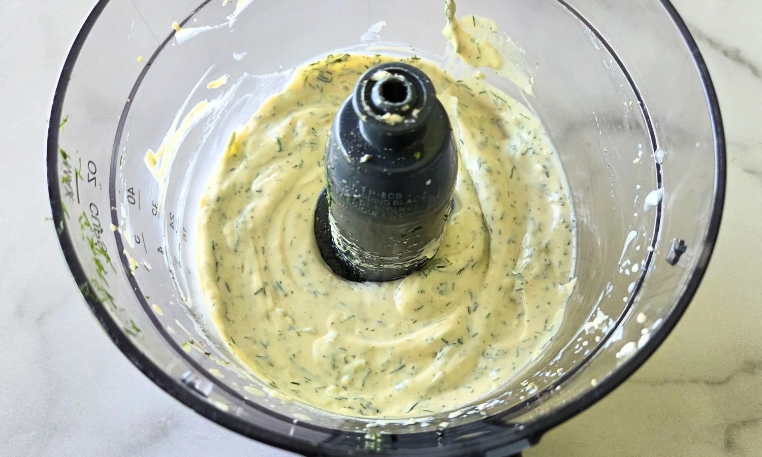 tofu dressing for cauliflower salad in food processor