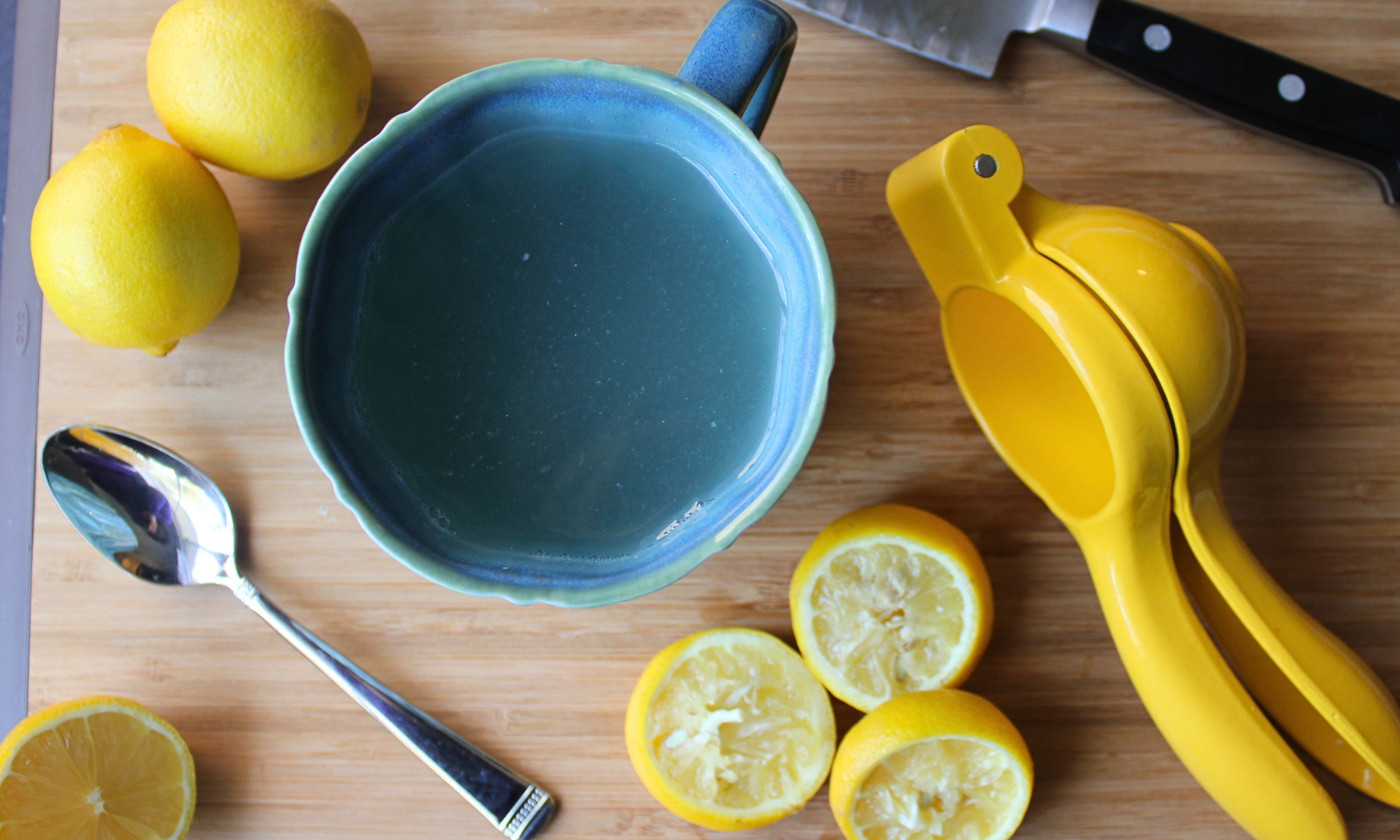 ingredients for lemon water