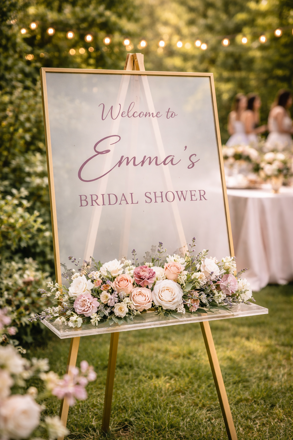 Signature Welcome Sign Rental